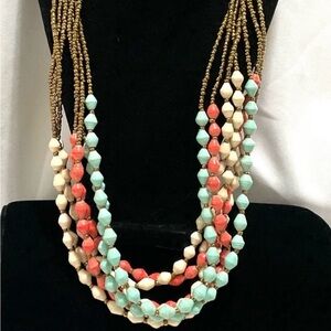 RARE TENG YUE beaded necklace